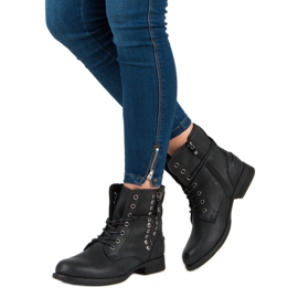 Kayla Botas Rock Negras negro 5