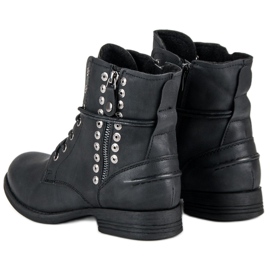 Kayla Botas Rock Negras negro 2