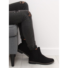 Botines Chelsea negros para mujer negro 491 Negro 5