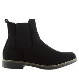 Botines Chelsea negros para mujer negro 491 Negro 4