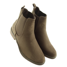 Botines Chelsea para mujer, marrón 491 Khaki 2