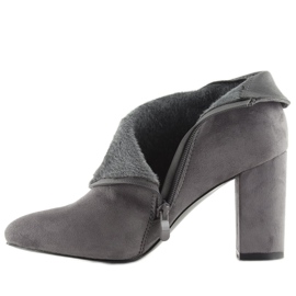 Botas de tacón gris 6900 Grey 4