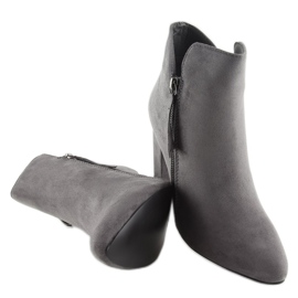 Botas de tacón gris 6900 Grey 6