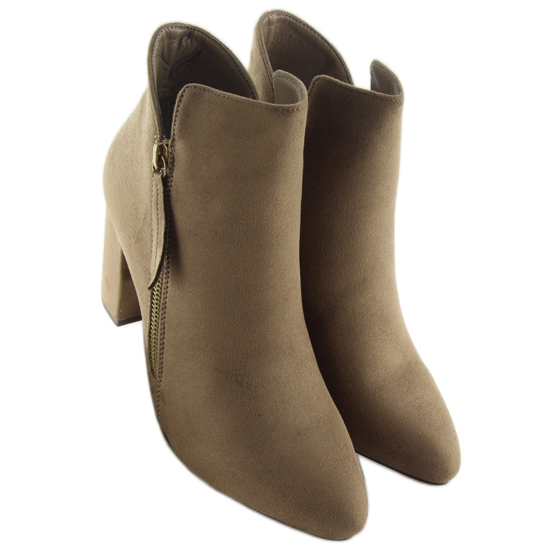 Botas de tacón marrones 6900 Khaki marrón 1 Botas de tacón marrones 6900 Khaki marrón 1