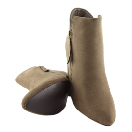 Botas de tacón marrones 6900 Khaki marrón 6