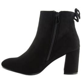 Botas negras de tacón 7357-GA Black negro 5