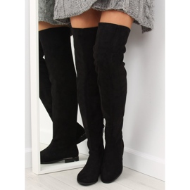 Botas de muslo de mujer negras 7570-PG black negro 1 Botas de muslo de mujer negras 7570-PG black negro 1