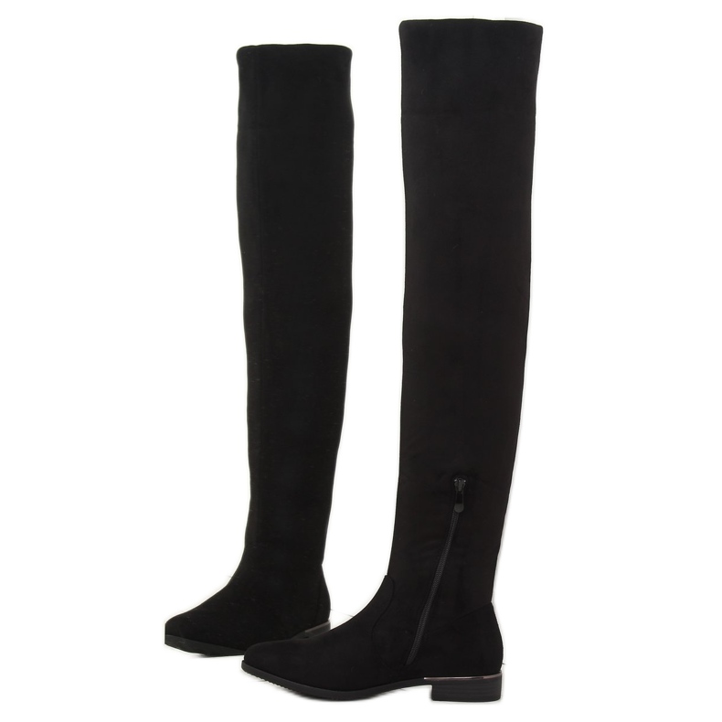 Botas de muslo de mujer negras 7570-PG black negro 2 Botas de muslo de mujer negras 7570-PG black negro 2