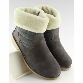 Gris ZY9210 Botas grises con aislamiento grueso 6