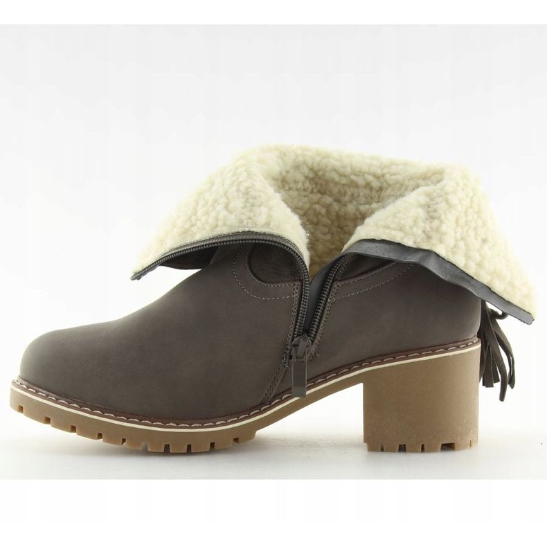 Gris Botas aisladas con cordero gris NC726 Gris 1 Gris Botas aisladas con cordero gris NC726 Gris 1