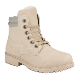 Bestelle Botas cálidas beige 2