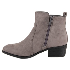 Nio Nio Botines grises con cristales 1