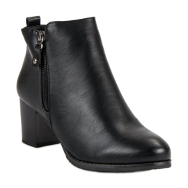 J. Star Botas elegantes clásicas negro 2