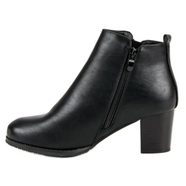J. Star Botas elegantes clásicas negro 3