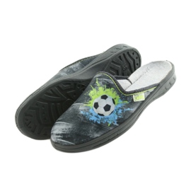 Zapatillas befado para niños zapatillas 707Y395 azul gris verde 5 Zapatillas befado para niños zapatillas 707Y395 azul gris verde 5