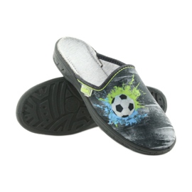 Zapatillas befado para niños zapatillas 707Y395 azul gris verde 3 Zapatillas befado para niños zapatillas 707Y395 azul gris verde 3