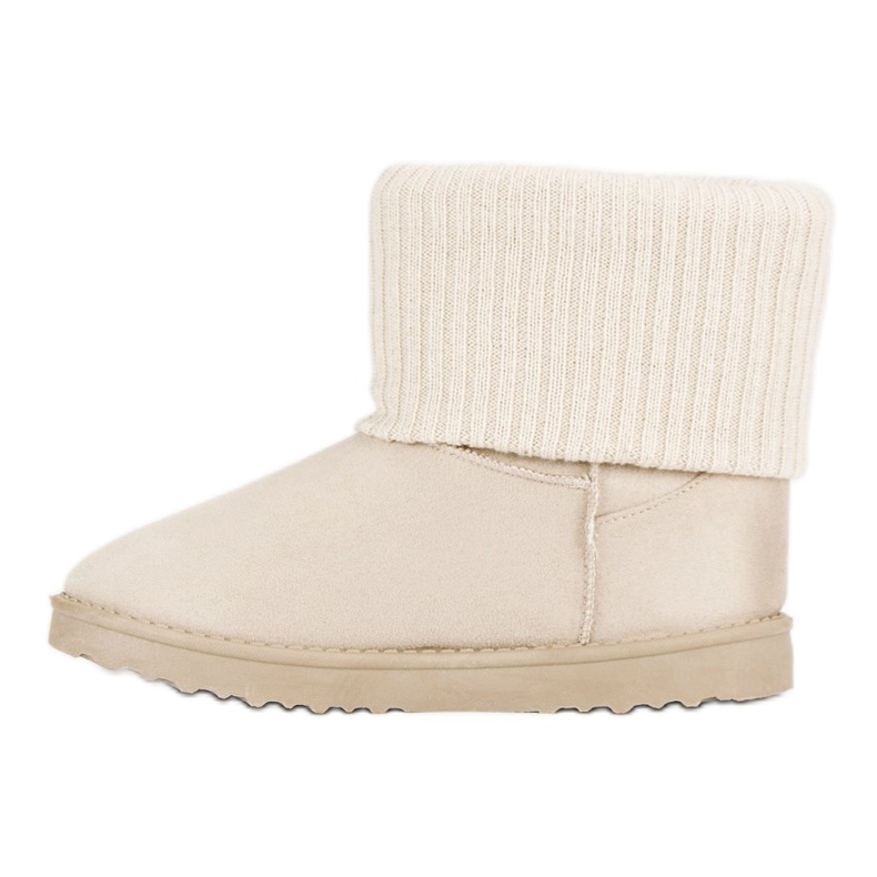 Botas de nieve de gamuza marrón 1 Botas de nieve de gamuza marrón 1