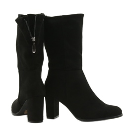 Botas negras botas negras Sergio leone negro 3
