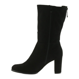 Botas negras botas negras Sergio leone negro 2