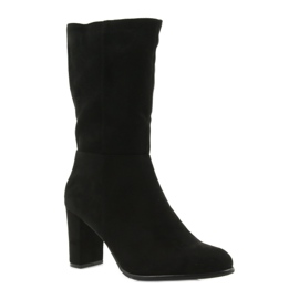 Botas negras botas negras Sergio leone negro 1