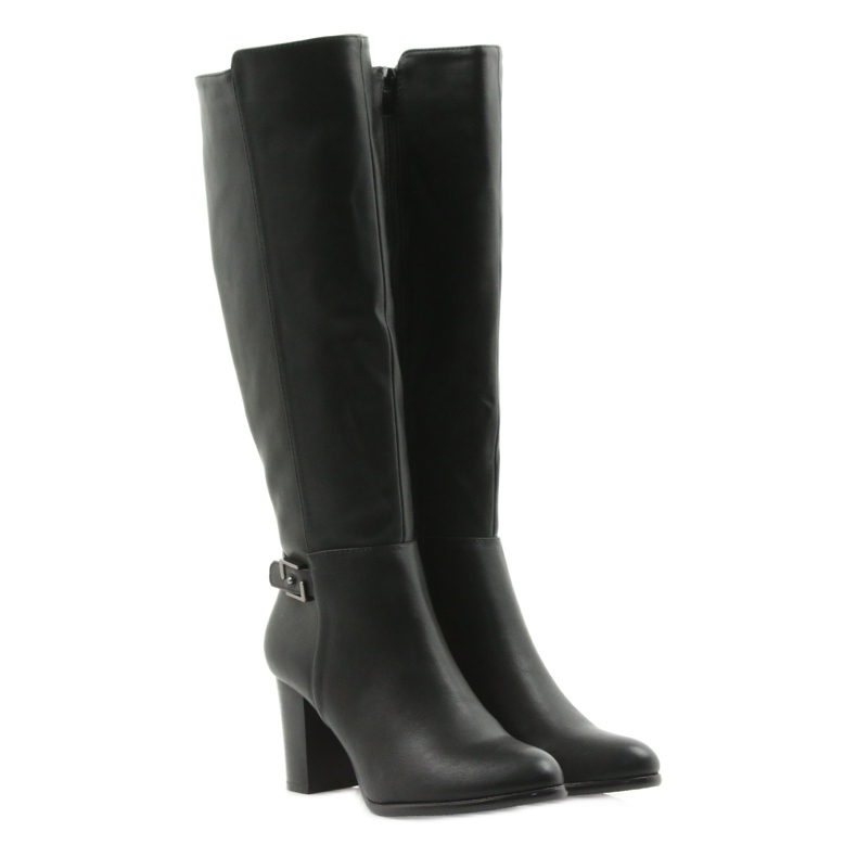 Botas en el poste Sergio leone negro 4