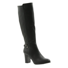 Botas en el poste Sergio leone negro 1