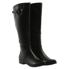 M.Daszyński Botas Oficiales Daszyński SA131 negro 4 M.Daszyński Botas Oficiales Daszyński SA131 negro 4