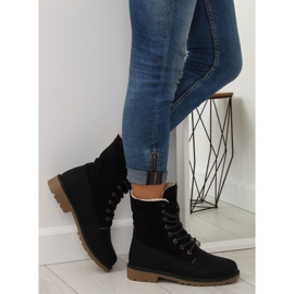 Botas de madera negro 1123-PA Negro 3