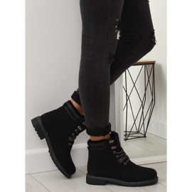 Botas negras de madera con aislamiento BB2022-KB Black negro 5