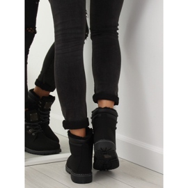Botas negras de madera con aislamiento BB2022-KB Black negro 4