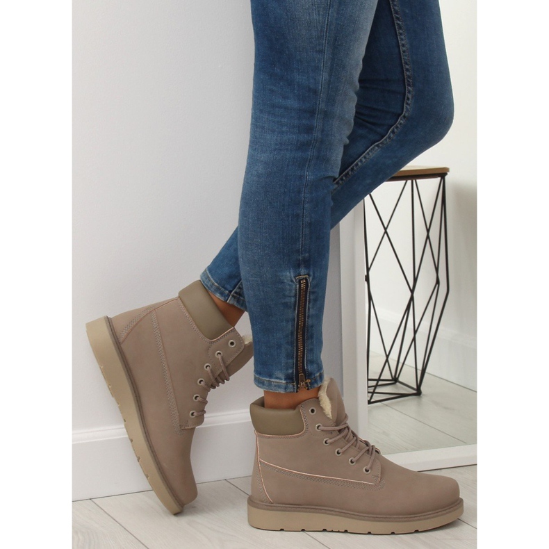 Tramperos de mujer grises KK-102 Grey 2 Tramperos de mujer grises KK-102 Grey 2