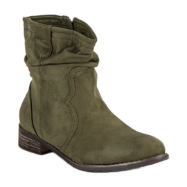 Nio Nio Botines oliva verde 4