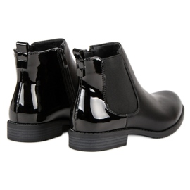 J. Star Botas Chelsea clásicas negro 5
