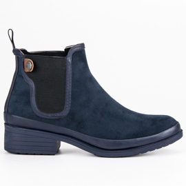 Kylie Botines Chelsea botines azul 1