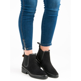 Kylie Botines Chelsea botines negro 5