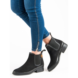 Kylie Botines Chelsea botines negro 6