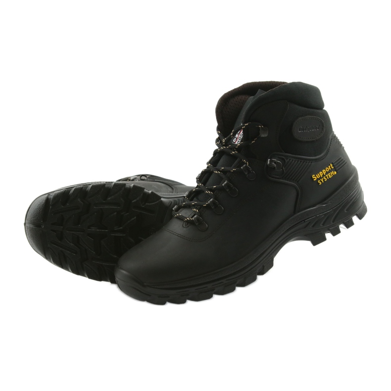 Zapatos trekking grisport negro 5