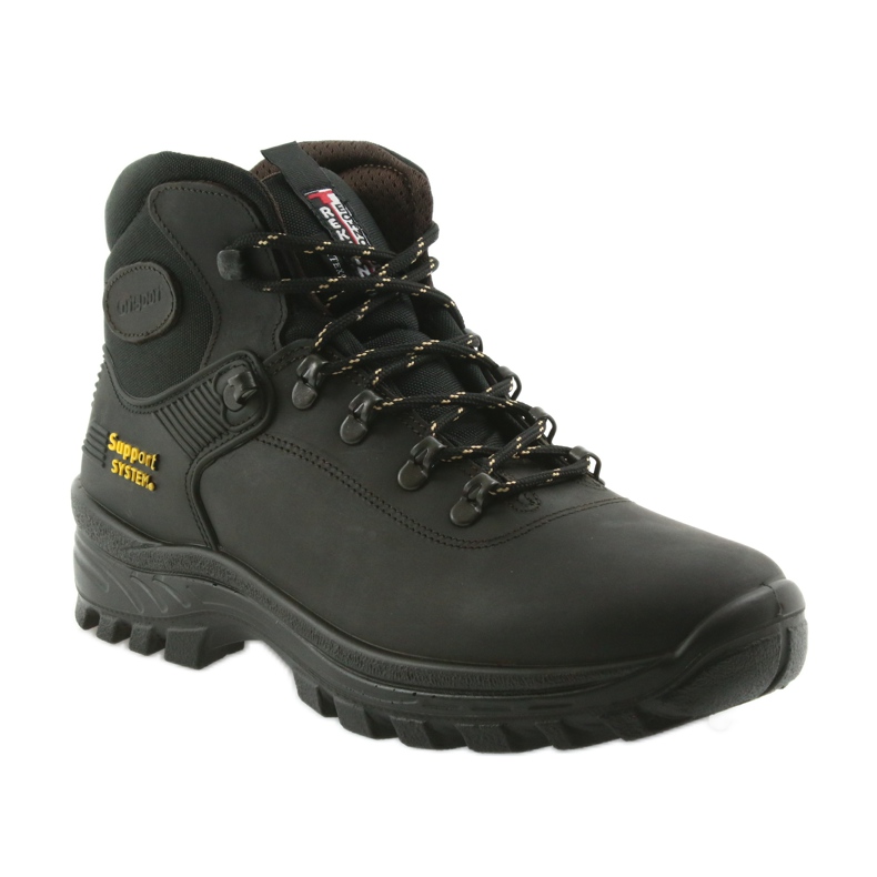 Zapatos trekking grisport negro 1