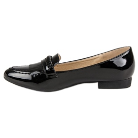 Mocasines lacados negro 3