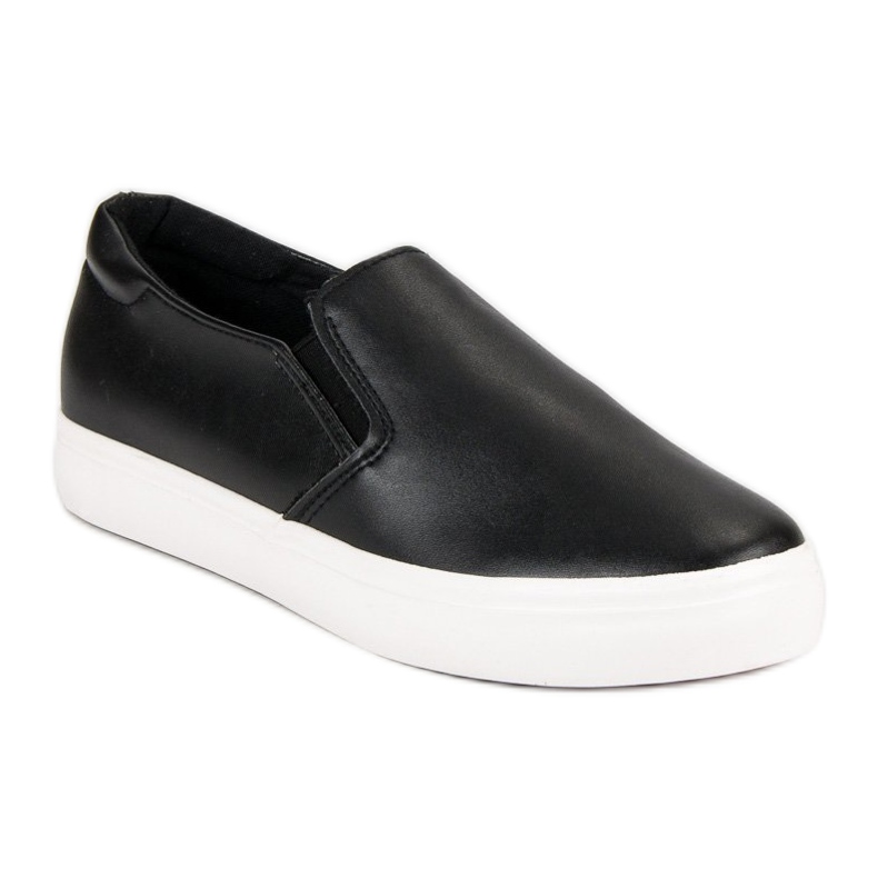 Zapatillas sin cordones negras negro 1 Zapatillas sin cordones negras negro 1
