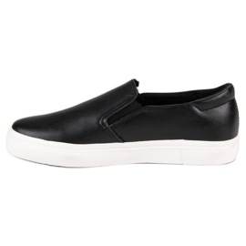 Zapatillas sin cordones negras negro 2 Zapatillas sin cordones negras negro 2