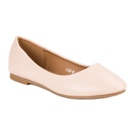 Cómodas bailarinas marrón multicolor 3