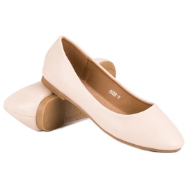 Cómodas bailarinas marrón multicolor 5