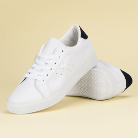 Zapatos deportivos blancos negro 4