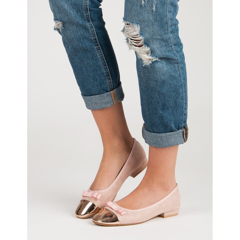 Comer Bailarinas rosas amarillo rosado 1