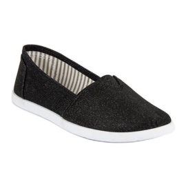 Comer Slipons cómodos negro 1