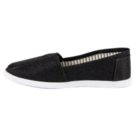 Comer Slipons cómodos negro 2