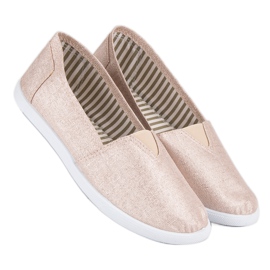 Comer Slipons cómodos marrón amarillo 4