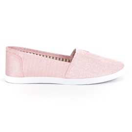 Comer Slipons cómodos rosa 1