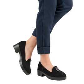 Comer Bombas con Cremallera Decorativa negro 5